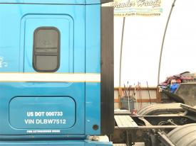 2008-2025 Freightliner CASCADIA Blue Left/Driver Lower Side Fairing/Cab Extender - Used