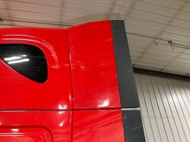 2012-2025 Freightliner CASCADIA Red Left/Driver Upper Side Fairing/Cab Extender - Used