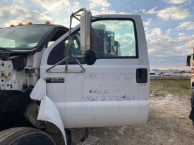 2000-2011 Ford F650 White Left/Driver Door - Used