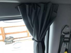 Kenworth T680 Grey Right/Passenger Windshield Privacy Interior Curtain - Used
