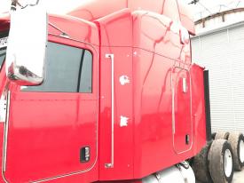 Peterbilt 386 Red Left/Driver Cab to Sleeper Side Fairing/Cab Extender - Used