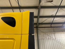 2008-2025 Freightliner CASCADIA Yellow Left/Driver Upper Side Fairing/Cab Extender - Used