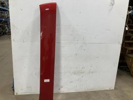 Peterbilt 579 Red Left/Driver Cab to Sleeper Side Fairing/Cab Extender - Used | P/N R336024