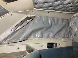 Kenworth W900B Grey Right/Passenger Sleeper Window Interior Curtain - Used