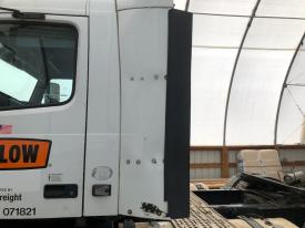 2018-2024 Volvo VNR White Left/Driver Lower Side Fairing/Cab Extender - Used