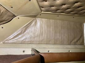Kenworth T600 Tan Right/Passenger Sleeper Window Interior Curtain - Used
