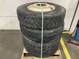 Pilot 22.5 Steel Tire and Rim, 11R22.5 Uniroyal - Used
