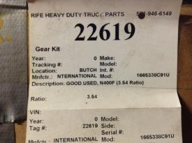 Spicer N400 Ring Gear and Pinion - Used | P/N 1665338C91