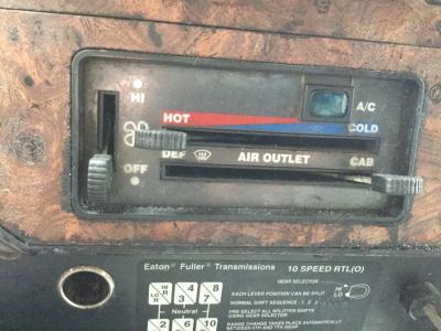 International 9400 Heater & AC Temperature Control