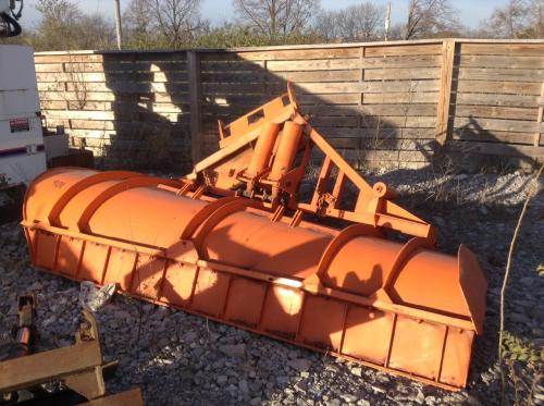 USED Snow Plow: Snow Plow , 11'  , Does Not Include Chassis Brackets , Fittings Missing From Hydrauliuc Cylinders