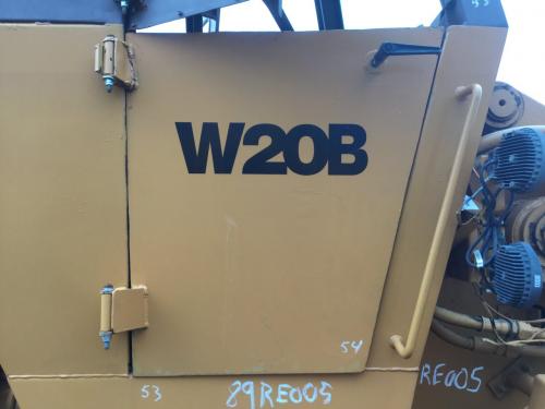 1989 Case W20B Right Door Assembly: P/N N7007