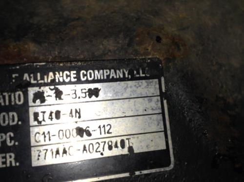 Alliance Axle RT40.0-4 Rear Differential/Carrier | Ratio: 3.58 | Cast# R6815510805