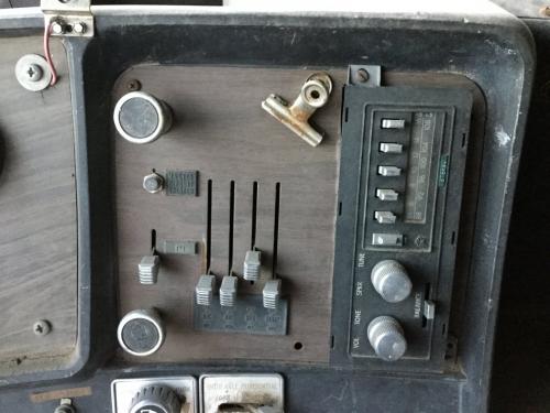 1970 Gmc ASTRO Heater & AC Temp Control: Heater Control W/ Woodgrain Panel, Various Switches & Non Oem Radio Install, With Or Without Radio