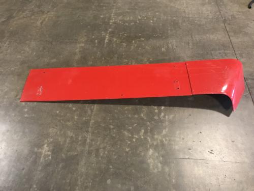Peterbilt 386 Red Right Upper And Lower Fairing/Cab Extender