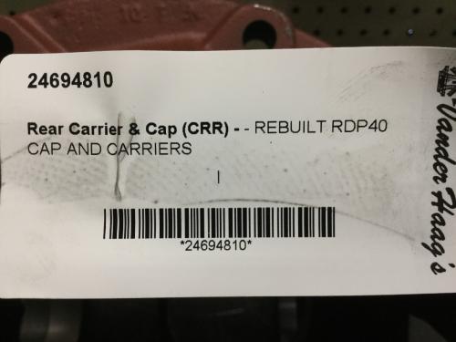 Eaton RDP40 Carrier And Cap (Rear): P/N 510017
