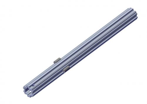Tarp Components: Axle, Adapter 2" Axle, 21" Extrusion Tube 2" Od - 1"id