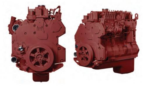 1988 International DT466C Engine Assembly