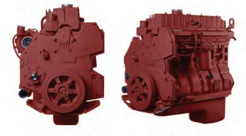 1999 International DT466E Engine Assembly