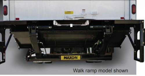 Tuck Under Liftgate: Te-33 Tuk-A-Way W/ Walk Ramp, 3300# Capacity, Specify Platform Material & Size