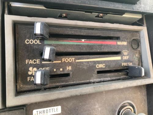 1992 Hino FD Heater & AC Temp Control: 2 Slides, 2 Switches