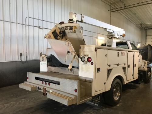 Utilitybody | Length: 14' | Sold For Parts Or Repair Only, 14' X 96" Fiberglass Utility Body, W/ Versalift Tel 29ne Bucket Lift, Left Side Roll Over, Boom Is Bent, Turntable Swings Freely