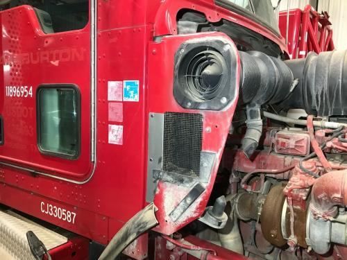 2012 Kenworth T800 Red Right Cab Cowl