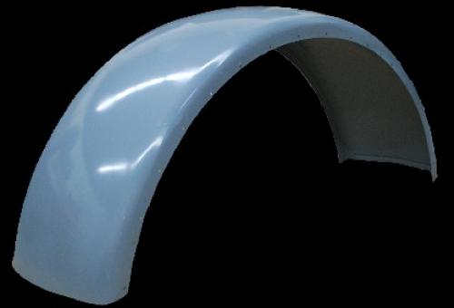 Peterbilt 379 Right Primer Hood Aluminum Fender Extension (Hood): Peterbilt 379 Aluminum Fender-Right Made Out Of Aluminum  Pre-Drilled Holes Same Thickness And Shape As Oem Primed