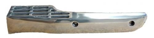 Peterbilt 379 Front Fender Step - Right Made Out Of Cast Aluminum  Pre-Drilled Holes Polished