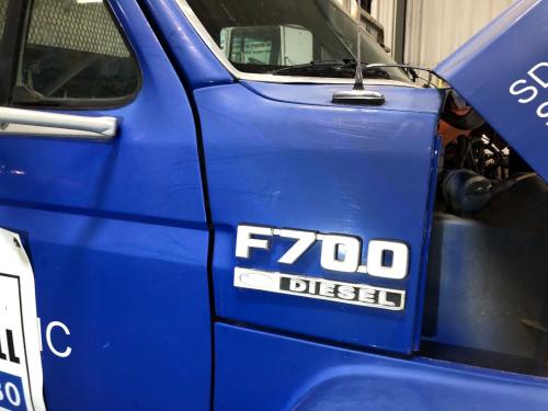 1991 Ford F700 Blue Right Cab Cowl