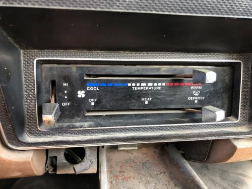 1988 Ford F700 Heater & AC Temp Control: 1 Switch, 2 Slides