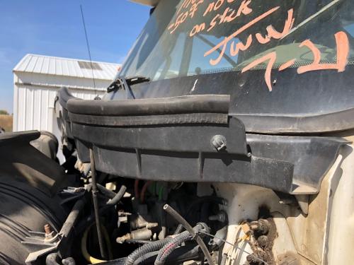 2013 International WORKSTAR Black Wiper Cowl: Mounts Between Windshield And Engine, 2 Square Inch Broken Out Section On For Right End Near Antenna