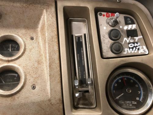 1973 Ford LN700 Heater & AC Temp Control: 2 Slides, 1 Switch, Non-Ac