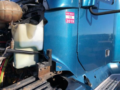 2007 Freightliner C120 CENTURY Blue Left Cab Cowl: Chipping