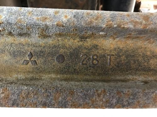 2008 Mitsubishi F040T Axle Assembly, Front