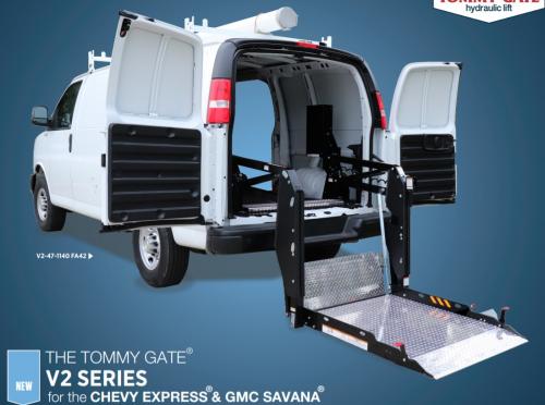 Small Truck Liftgate: V2 Series
 For The Chevy Express & Gmc Savana
