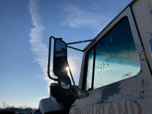 1993 Ford LT9000 Left Door Mirror | Material: Stainless