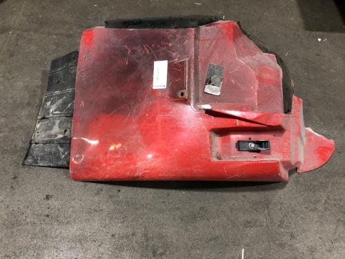 2013 International DURASTAR (4300) Right Red Full Composite Fender Extension (Hood): Does Not Include Bracket, Some Scratches, Stains