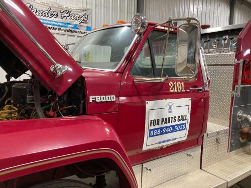 Complete Cab Assembly, 1987 Ford F800 : Day Cab