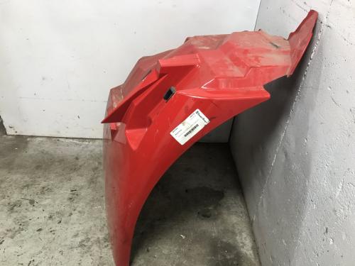 2010 International DURASTAR (4400) Right Red Extension Composite Fender Extension (Hood): Does Not Include Bracket
