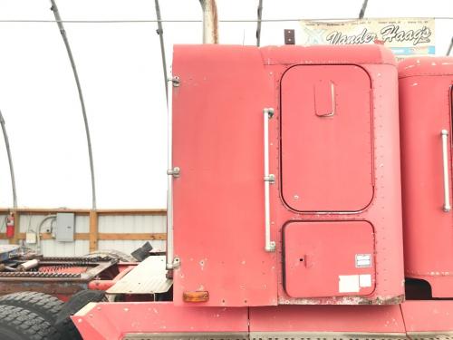Freightliner FLD120 Red Right Lower Fairing/Cab Extender