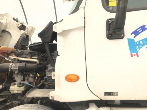 2012 Freightliner CASCADIA White Left Cab Cowl: Paint Scuffed Along Rear Edge