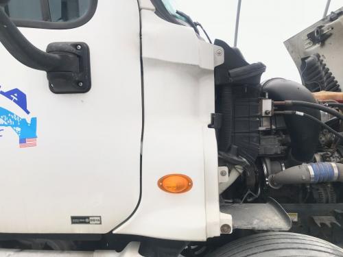 2012 Freightliner CASCADIA White Right Cab Cowl: 1 Bolt Hole Cracked