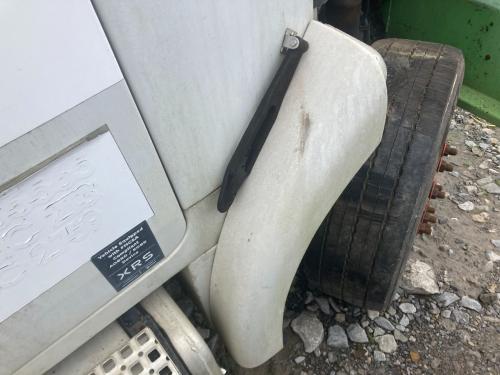 2001 Volvo WAH Right White Extension Composite Fender Extension (Hood): No Bracket