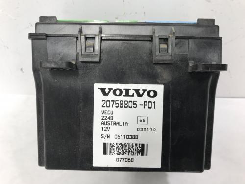 2007 Volvo VNL Cab Control Module Cecu: P/N 2075885-P01