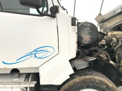 2007 Volvo VNL White Right Cab Cowl: Small Crack Along 1 Bolt Hole