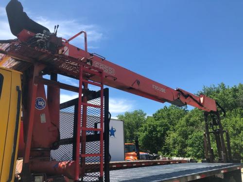 Cranes / Booms, Fassi F300se: Boom Crane, W/ Wallboard Forks, 24' 9" X 96", W/ Outriggers And Controls, W/O Bed