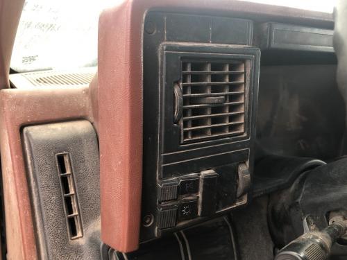 Chevrolet KODIAK Dash Panel: Switch Panel