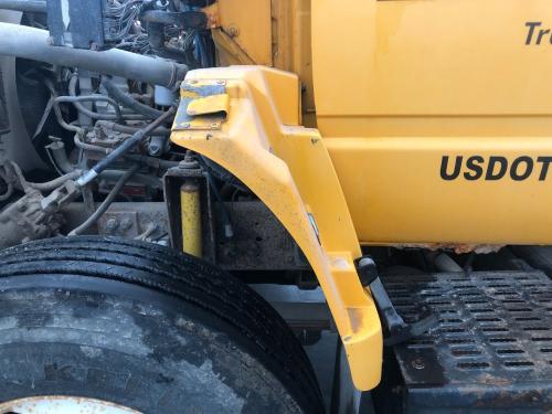 1999 Gmc C7500 Left Yellow Extension Composite Fender Extension (Hood): Does Not Include Bracket