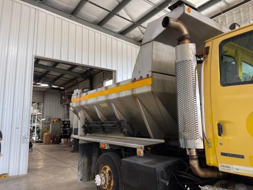 Ice Control: 11' X 96", Stainless Steel Dumpbody W/44" Sides, Comes W/Salt Spreader, Hydraulic Pumps & Reservoir, Conveyer Belt, Damage On Back Right Side, Minor Rust Throughout, Damage On Top Ladder Step