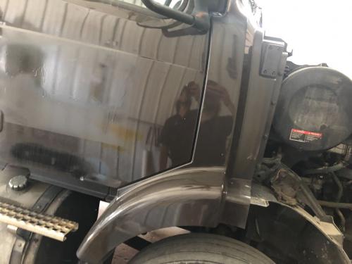 2006 Volvo VNM Right Brown Extension Fiberglass Fender Extension (Hood): Does Not Include Brackets